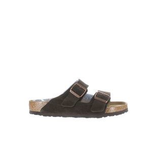 Birkenstock Mens Arizona Mocha Suede Slides EUR 41 Medium (D, M)!